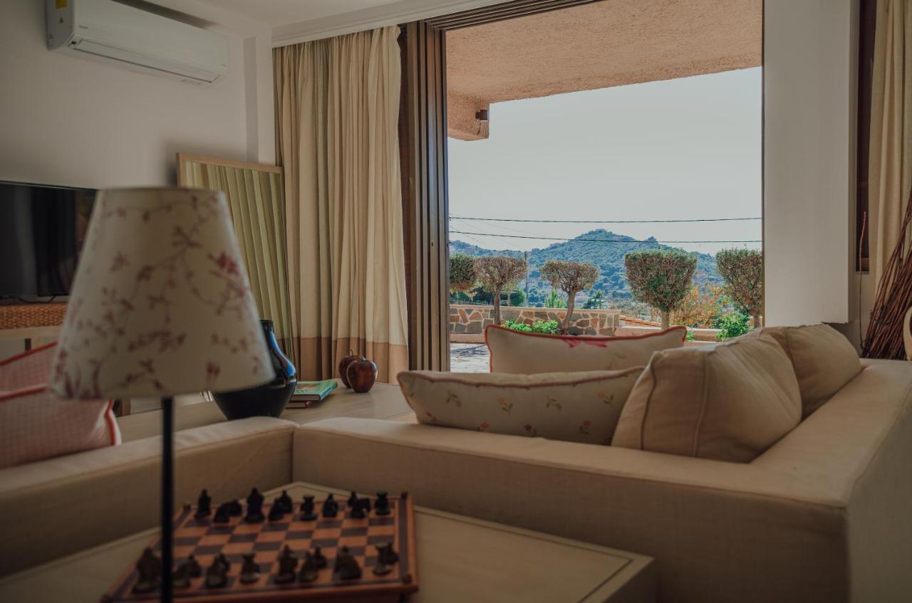 Pool And Sea View Apartments Agia Marina  Экстерьер фото