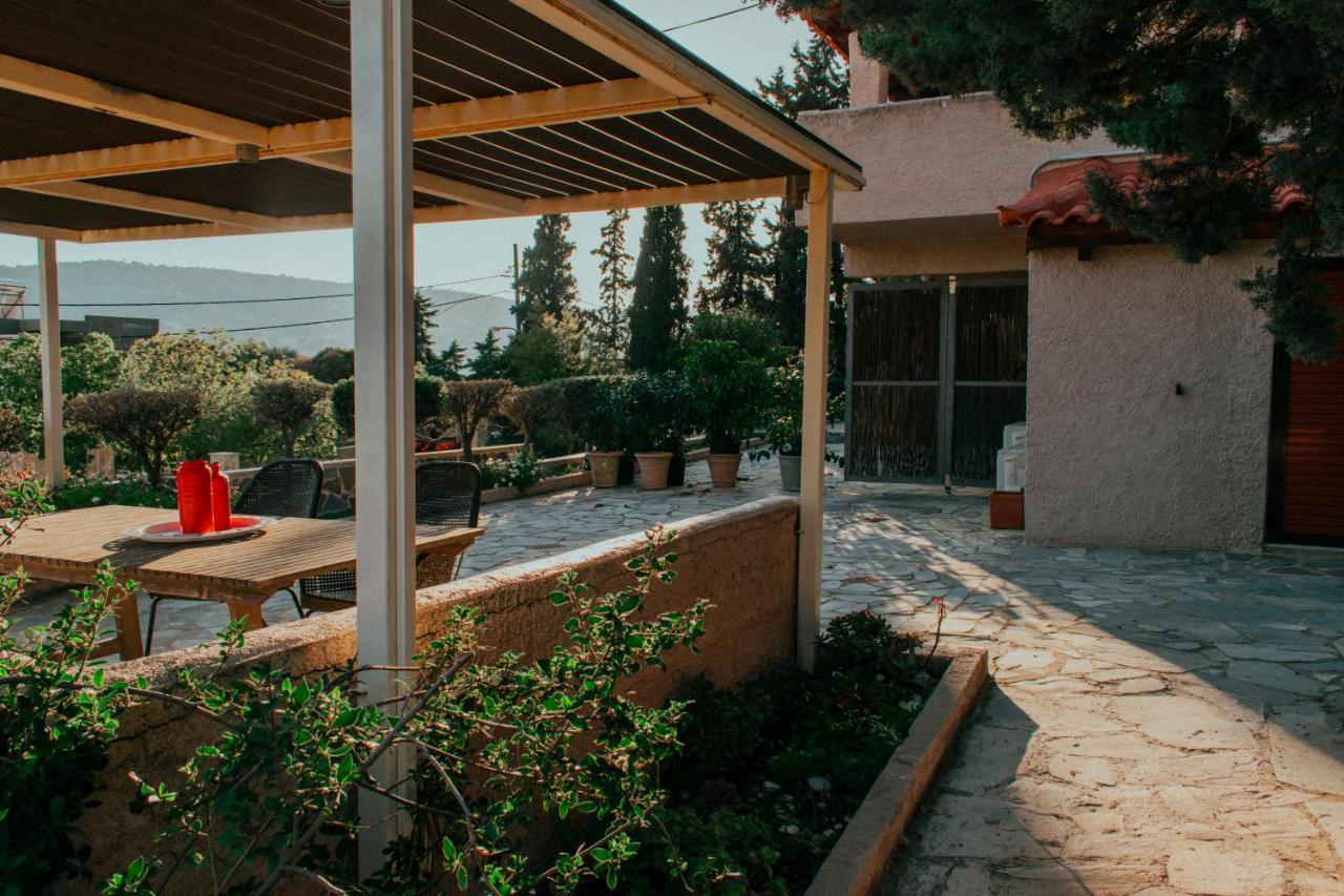 Pool And Sea View Apartments Agia Marina  Экстерьер фото